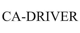 CA-DRIVER trademark
