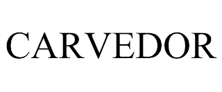 CARVEDOR trademark