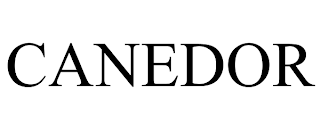 CANEDOR trademark
