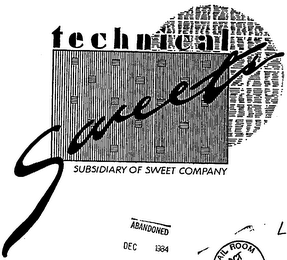 TECHNICAL SWEETS