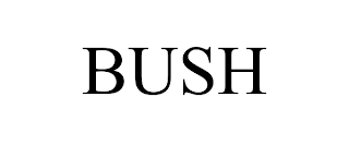 BUSH trademark