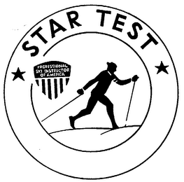 STAR TEST PROFESSIONAL SKI INSTRUCTOR OF AMERICA