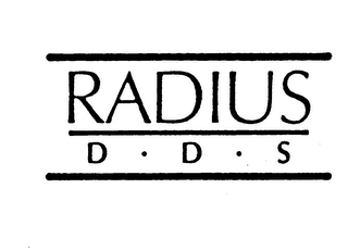 RADIUS D.D.S trademark