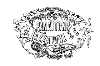 FORNITORE DI D.S.R. LA DUCHESSA DI GENOVA SPECIALITA PREMIATA FABRICA PANATONE D. LAZZARONI & C. PROVINCIA DI MILANO SARONNO ITALY MARLA DI FABRICA