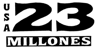 USA 23 MILLONES trademark