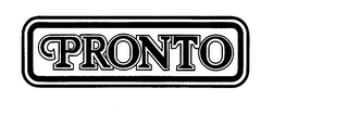 PRONTO trademark
