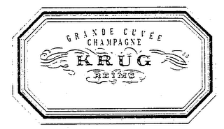 KRUG GRANDE CUVEE CHAMPAGNE REIMS