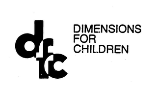 DFC DIMENSIONS FOR CHILDREN trademark