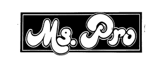 MS. PRO trademark