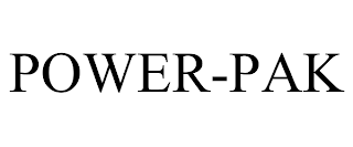 POWER-PAK trademark