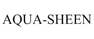 AQUA-SHEEN trademark
