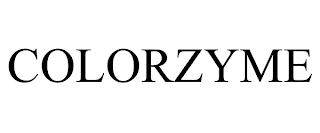 COLORZYME trademark
