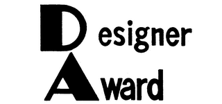 DESIGNER AWARD trademark