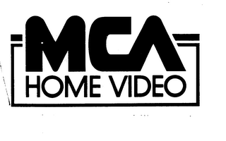 MCA HOME VIDEO trademark