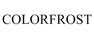 COLORFROST trademark