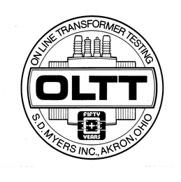 OLTT ON LINE TRANSFORMER TESTING S.D. MYERS INC., AKRON, OHIO FIFTY YEARS