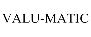VALU-MATIC trademark