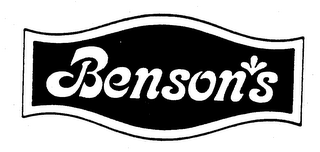 BENSON'S