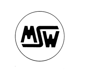 MSW trademark