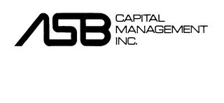 ASB CAPITAL MANAGEMENT INC.