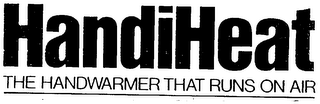 HANDIHEAT THE HANDWARMER THAT RUNS ON AIR