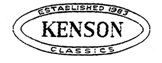 KENSON CLASSICS trademark
