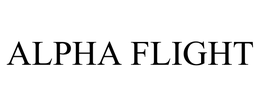 ALPHA FLIGHT trademark
