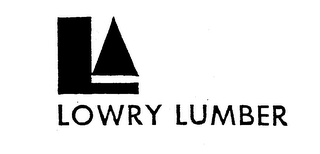 L LOWRY LUMBER trademark