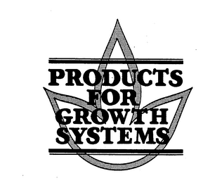 PRODUCTS FOR GROWTH SYSTEMS trademark