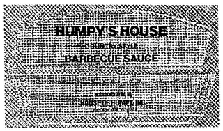 HUMPY'S HOUSE