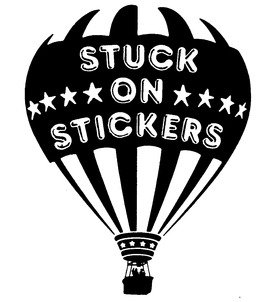 STUCK ON STICKERS trademark