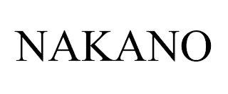 NAKANO trademark
