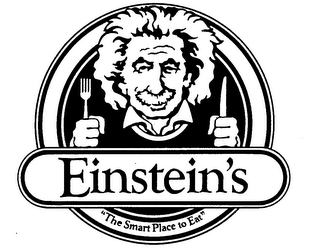 EINSTEIN'S "THE SMART PLACE TO EAT" trademark