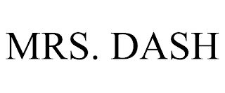MRS. DASH trademark