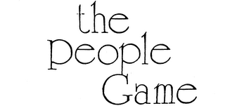 THE PEOPLE GAME trademark