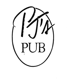 PJ'S PUB trademark