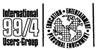 INTERNATIONAL 99/4 USERS-GROUP / EDUCATION ENTERTAINMENT PERSONAL ENRICHMENT