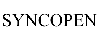 SYNCOPEN trademark