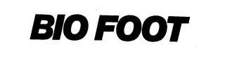BIO FOOT trademark