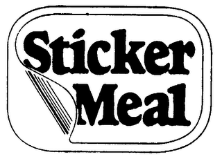 STICKER MEAL