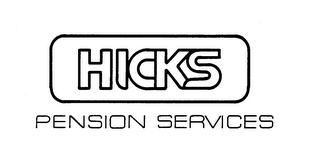 HICKS PENSION SERVICES trademark