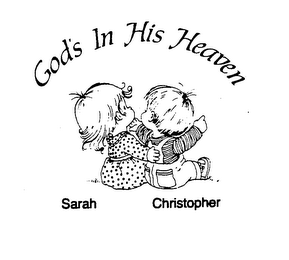 GOD'S IN HIS HEAVEN SARAH CHRISTOPHER