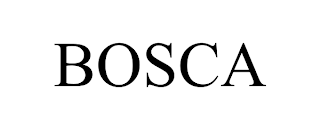 BOSCA trademark