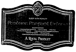 R P SLEEP WITH ROYALTY POSTURE PERFECT DELUXE A ROYAL PRODUCT