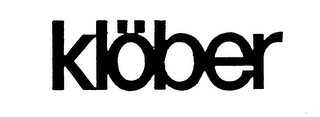 KLOBER trademark