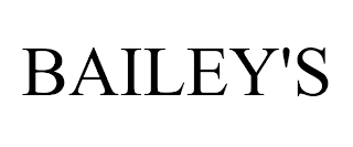 BAILEY'S trademark