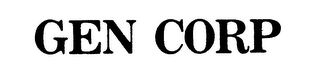 GEN CORP trademark