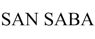 SAN SABA trademark