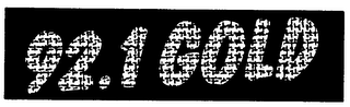92.1 GOLD trademark