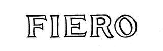 FIERO trademark